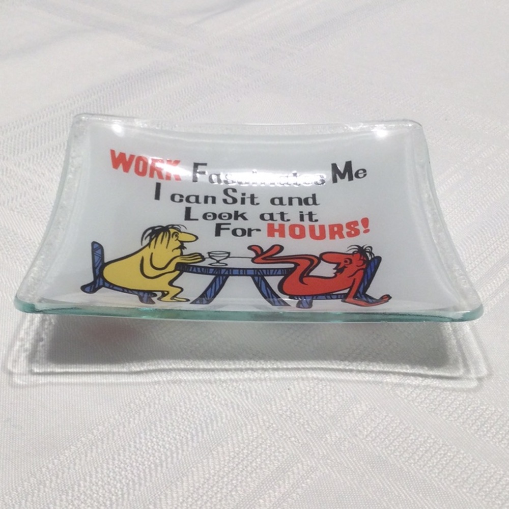 Glass Novelty Dish Vintage W.N. Co. Ceramics Japan - Picture 5 of 5